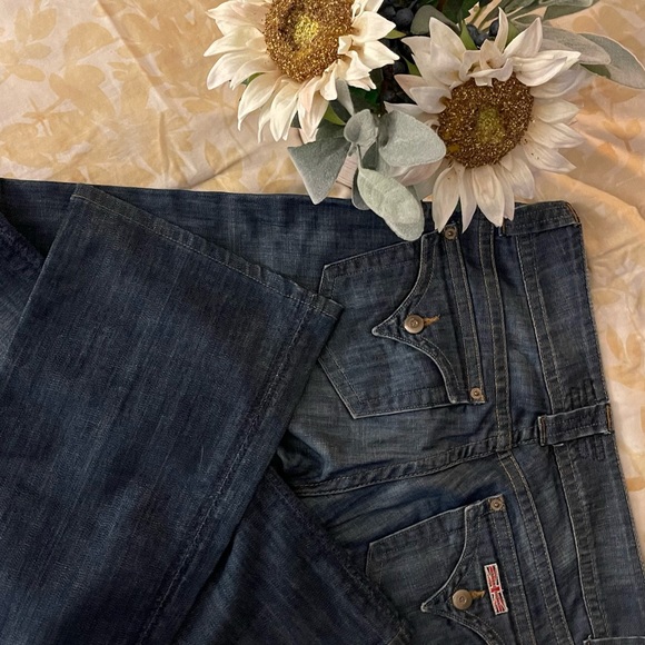Hudson Bootcut Dark Wash Jeans size 28. - Picture 3 of 5